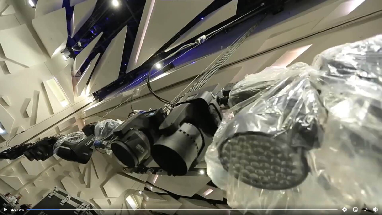 KAPSARC auditorium performance lighting